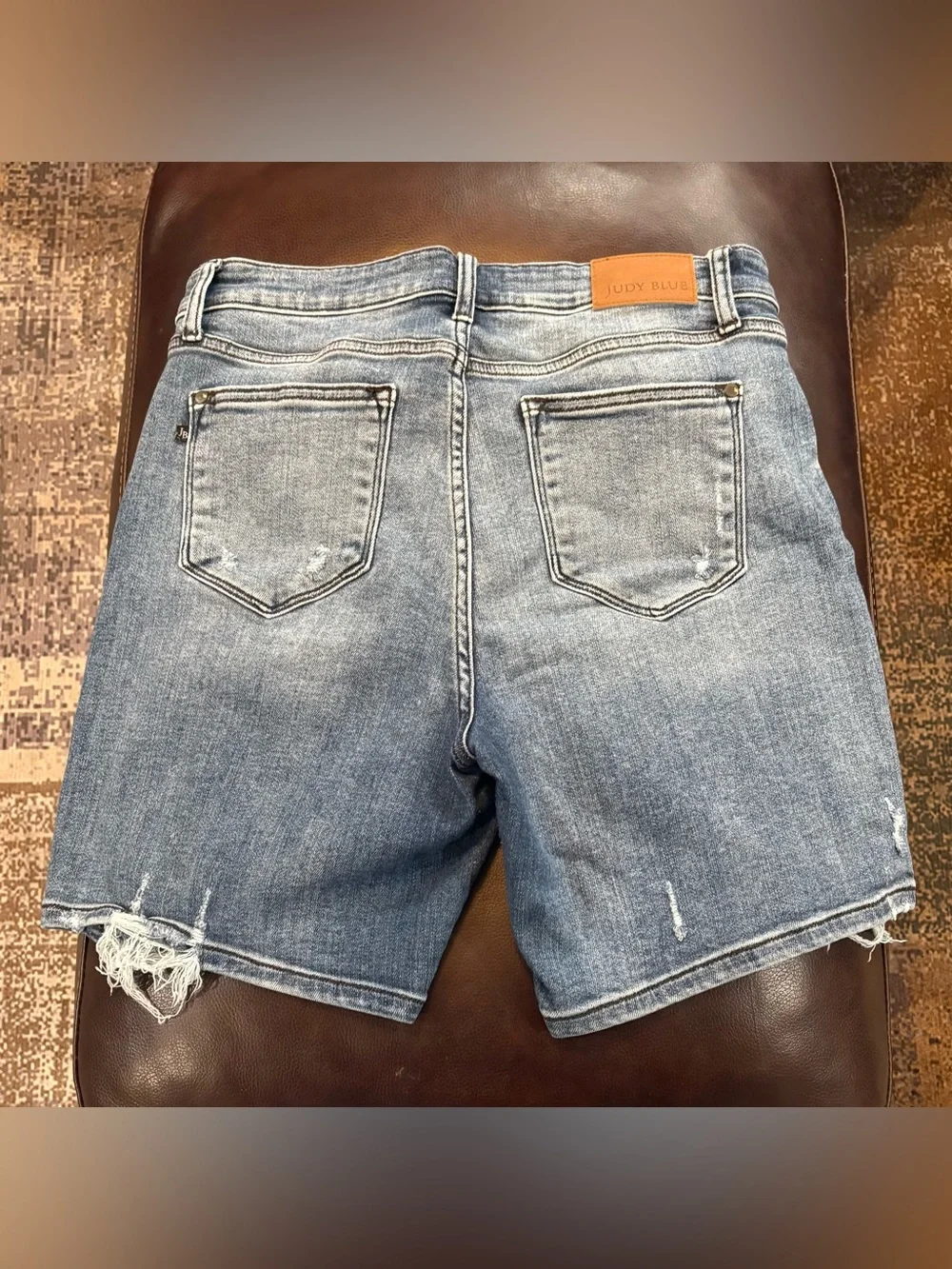 Judy Blue Distressed Denim Shorts